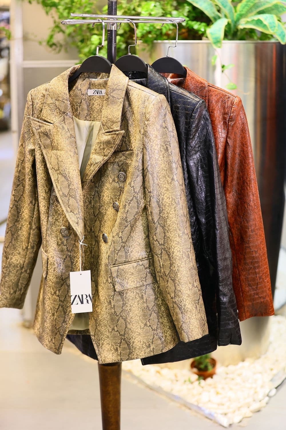 Mango linen blazer